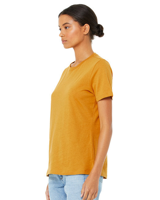 Bella + Canvas Ladies' Relaxed Heather CVC Short-Sleeve T-Shirt