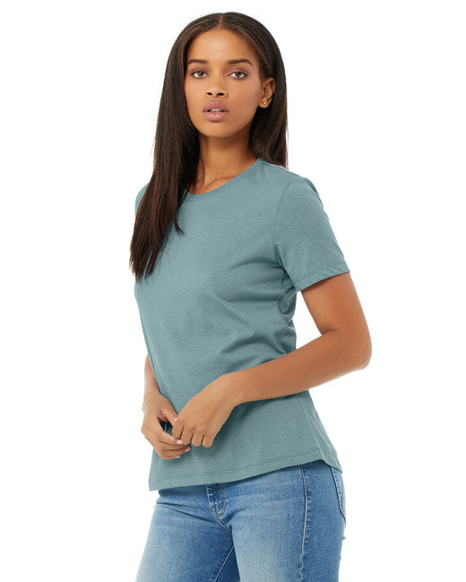 Bella + Canvas Ladies' Relaxed Heather CVC Short-Sleeve T-Shirt