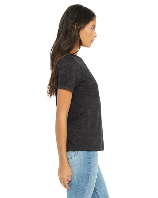 Bella + Canvas Ladies' Relaxed Heather CVC Short-Sleeve T-Shirt