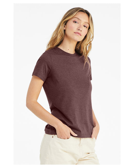 Bella + Canvas Ladies' Relaxed Heather CVC Short-Sleeve T-Shirt