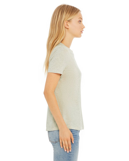 Bella + Canvas Ladies' Relaxed Heather CVC Short-Sleeve T-Shirt