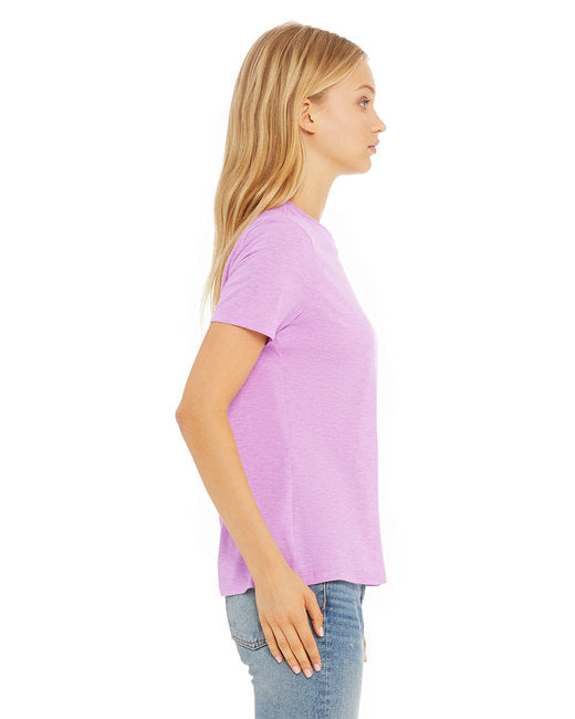Bella + Canvas Ladies' Relaxed Heather CVC Short-Sleeve T-Shirt