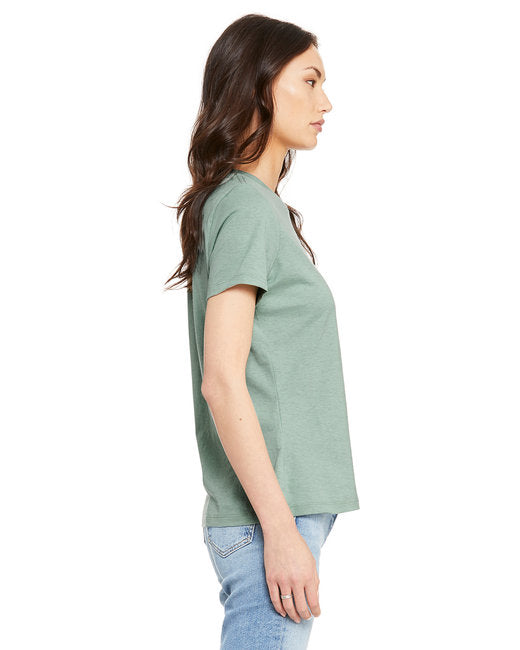 Bella + Canvas Ladies' Relaxed Heather CVC Short-Sleeve T-Shirt
