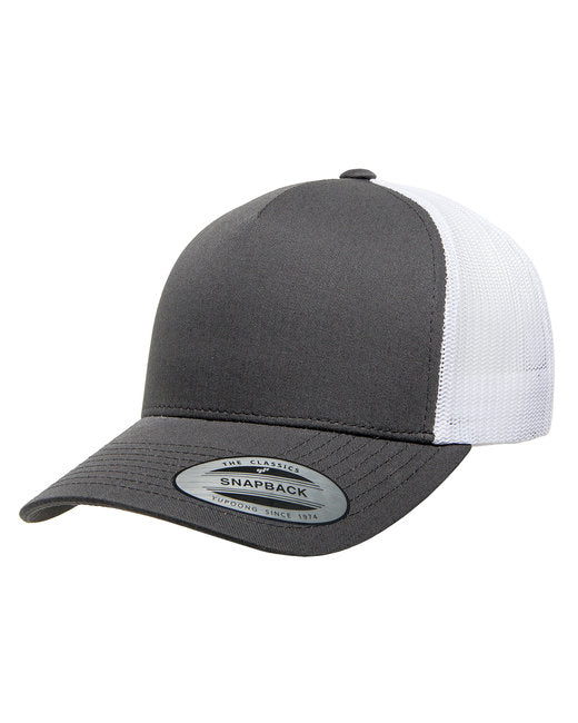 Yupoong Adult 5-Panel Retro Trucker Cap