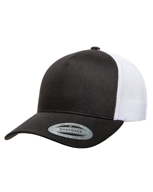 Yupoong Adult 5-Panel Retro Trucker Cap
