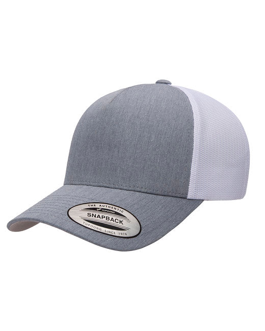 Yupoong Adult 5-Panel Retro Trucker Cap