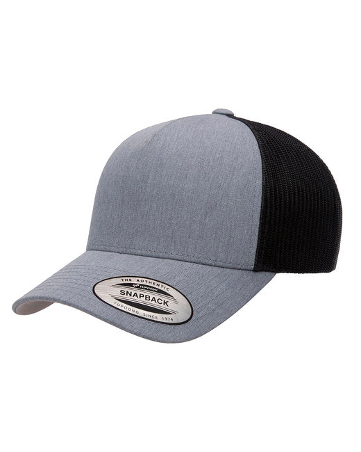Yupoong Adult 5-Panel Retro Trucker Cap