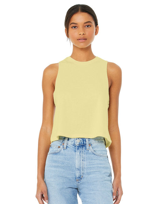Bella + Canvas Ladies' Racerback Cropped Tank