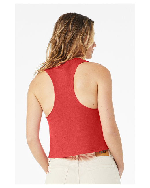Bella + Canvas Ladies' Racerback Cropped Tank