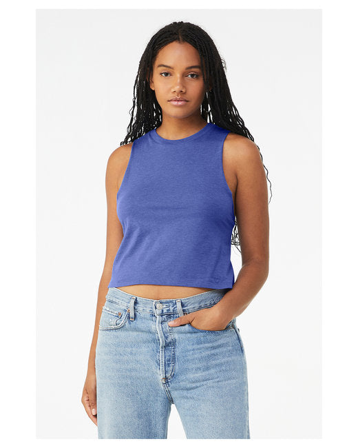 Bella + Canvas Ladies' Racerback Cropped Tank