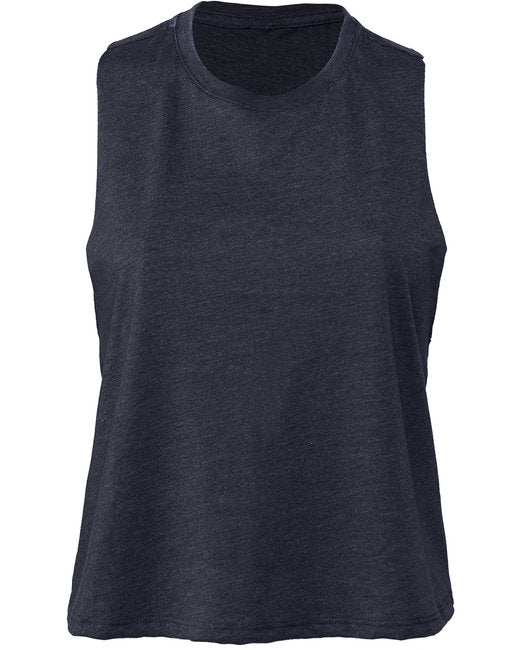 Bella + Canvas Ladies' Racerback Cropped Tank