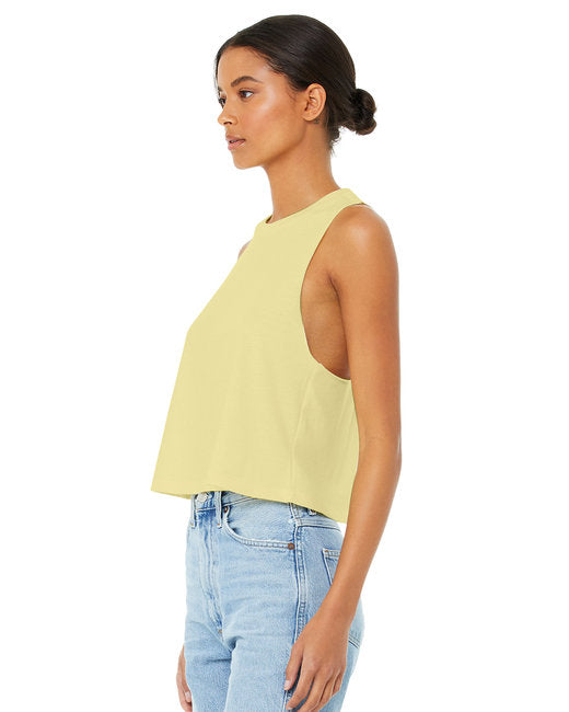 Bella + Canvas Ladies' Racerback Cropped Tank