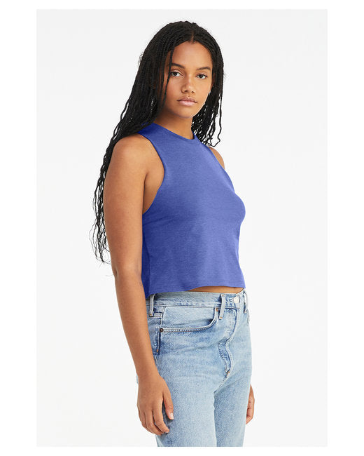 Bella + Canvas Ladies' Racerback Cropped Tank
