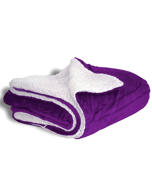 Alpine Fleece Micro Mink Sherpa Blanket