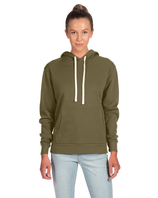 Next Level Apparel Unisex Santa Cruz Pullover Hooded Sweatshirt