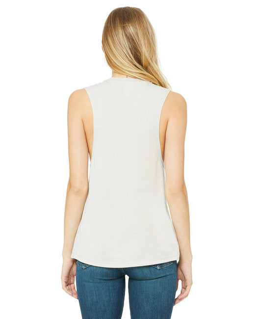 Bella + Canvas Ladies' Flowy Scoop Muscle Tank