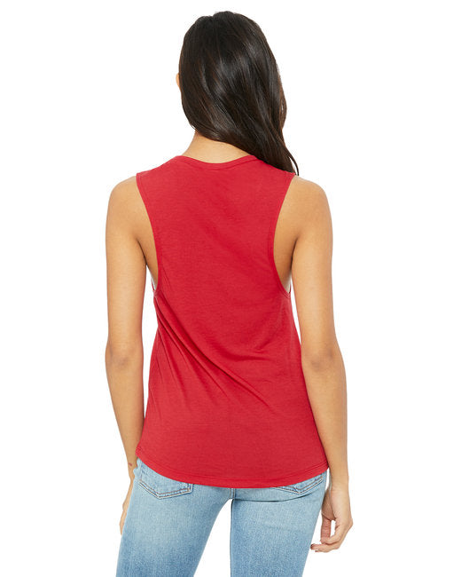 Bella + Canvas Ladies' Flowy Scoop Muscle Tank