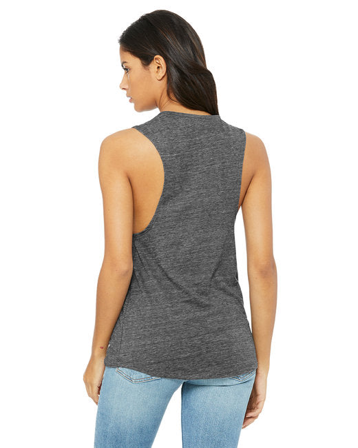 Bella + Canvas Ladies' Flowy Scoop Muscle Tank