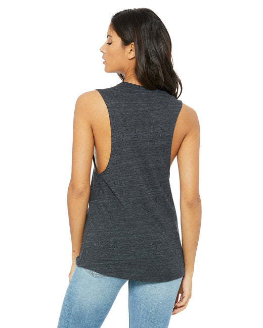 Bella + Canvas Ladies' Flowy Scoop Muscle Tank