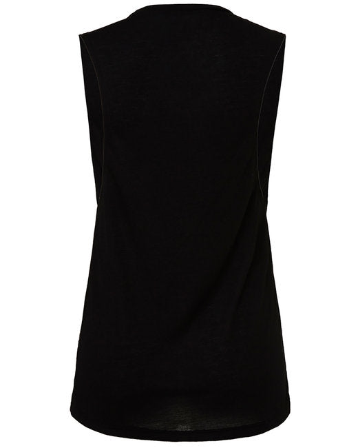 Bella + Canvas Ladies' Flowy Scoop Muscle Tank