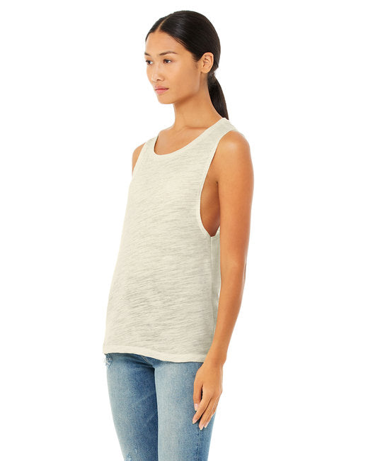 Bella + Canvas Ladies' Flowy Scoop Muscle Tank
