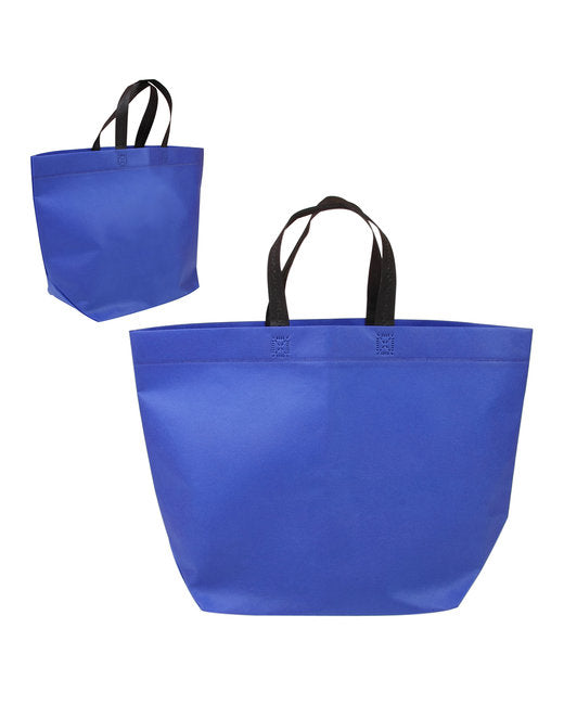 Prime Line Two-Tone Heat Sealed Non-Woven Tote ( 250-Pack )
