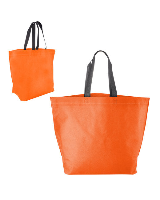 Prime Line Two-Tone Heat Sealed Non-Woven Tote ( 250-Pack )