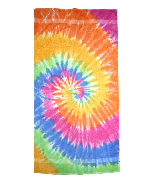 Tie-Dye Beach Towel