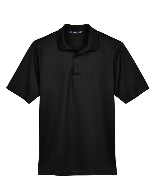 Devon & Jones CrownLux Performance® Men's Plaited Polo
