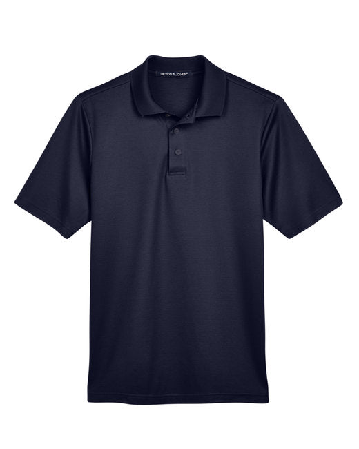 Devon & Jones CrownLux Performance® Men's Plaited Polo