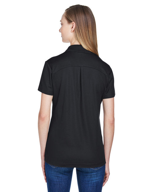 Devon & Jones CrownLux Performance® Ladies' Plaited Polo