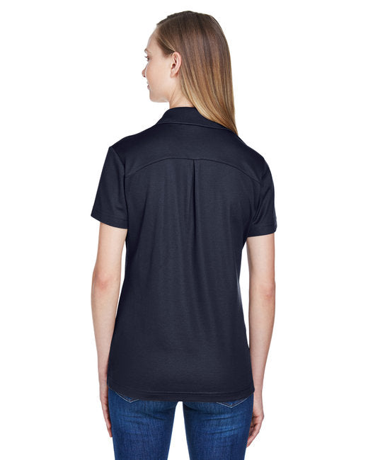 Devon & Jones CrownLux Performance® Ladies' Plaited Polo
