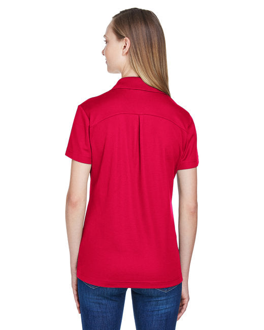 Devon & Jones CrownLux Performance® Ladies' Plaited Polo
