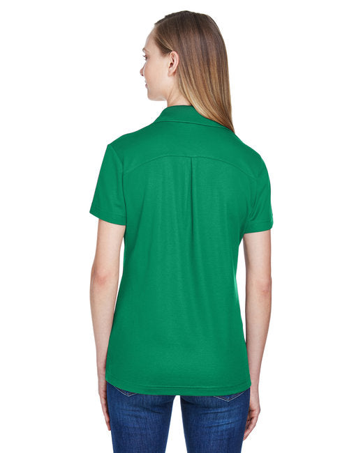 Devon & Jones CrownLux Performance® Ladies' Plaited Polo