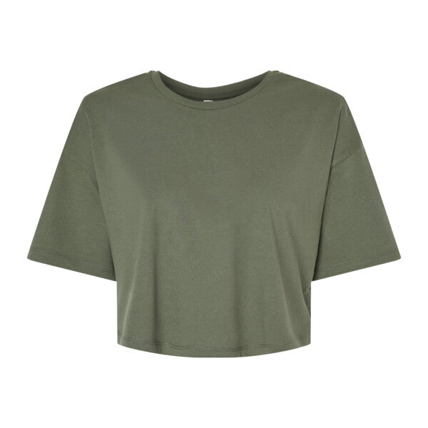 🌸BELLA + CANVAS Ladies' Jersey Crop Tee