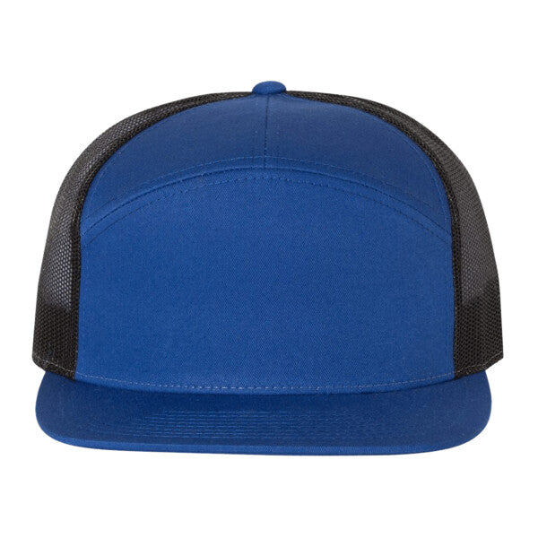 Pinch Front Structured Snapback Trucker Cap