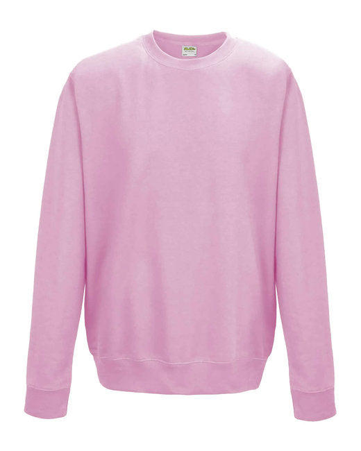 Just Hoods By AWDis Adult 80/20 Midweight College Crewneck Sweatshirt