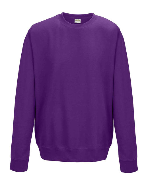Just Hoods By AWDis Adult 80/20 Midweight College Crewneck Sweatshirt