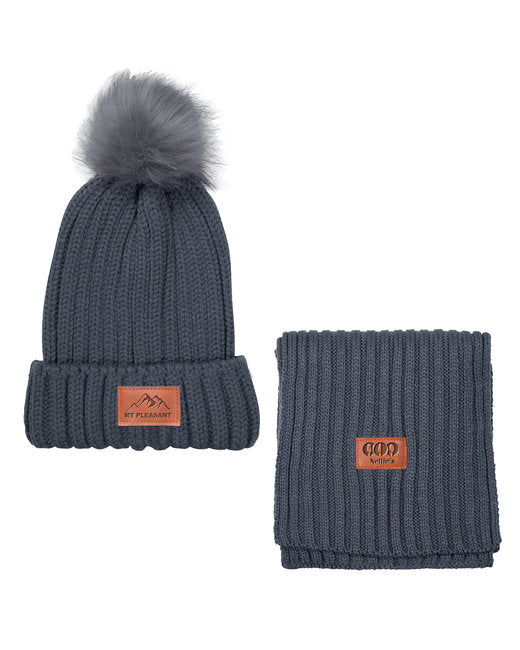 Leeman Ribbed Knit Winter Duo