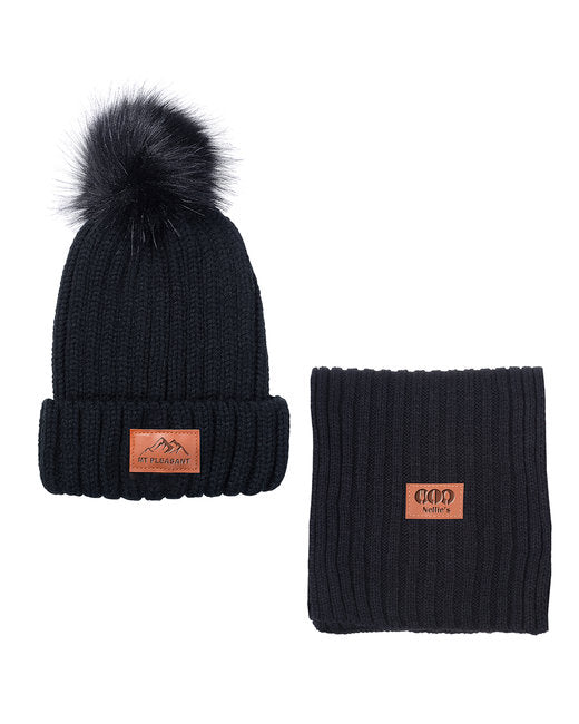 Leeman Ribbed Knit Winter Duo