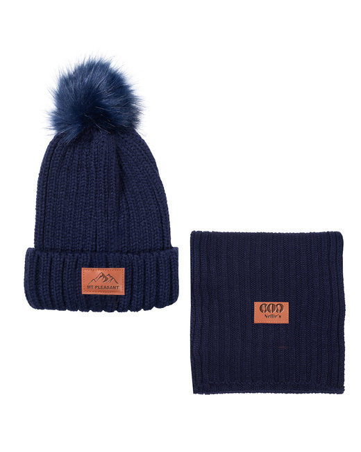 Leeman Ribbed Knit Winter Duo
