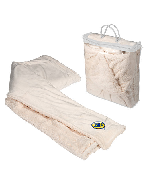 Prime Line Micro Mink Sherpa Blanket ( 12-Pack )