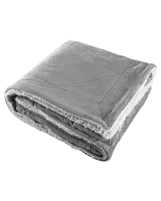 Prime Line Micro Mink Sherpa Blanket ( 12-Pack )