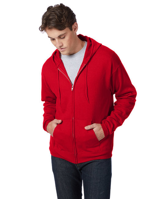 Hanes Adult EcoSmart® Full-Zip Hooded Sweatshirt