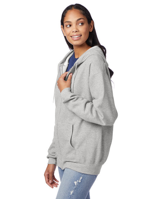 Hanes Adult EcoSmart® Full-Zip Hooded Sweatshirt