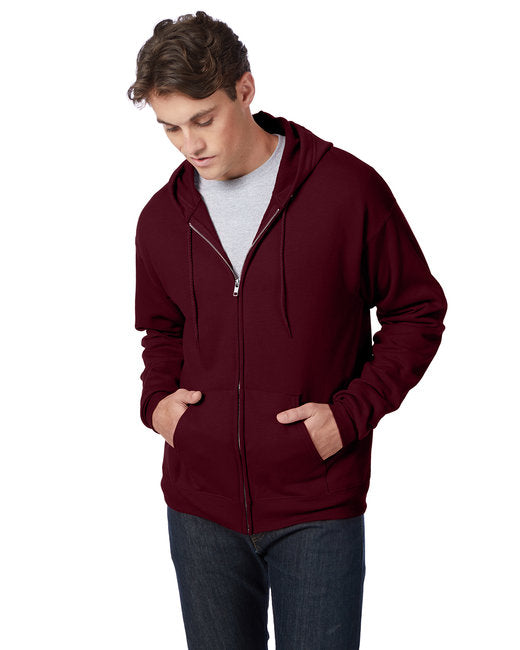 Hanes Adult EcoSmart® Full-Zip Hooded Sweatshirt