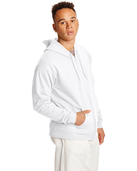 Hanes Adult EcoSmart® Full-Zip Hooded Sweatshirt