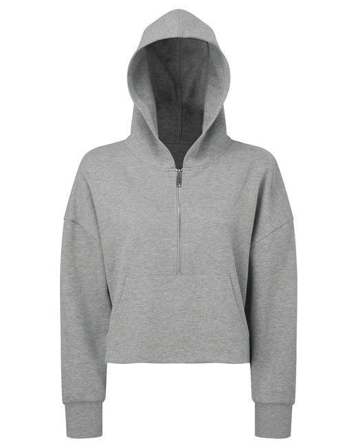 TriDri Ladies' Alice Half-Zip Hooded Sweatshirt