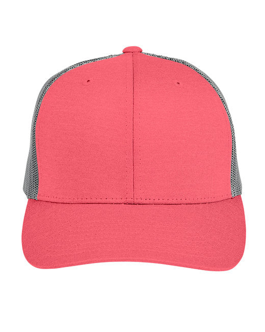 Team 365 by Yupoong® Adult Zone Sonic Heather Trucker Cap