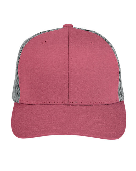 Team 365 by Yupoong® Adult Zone Sonic Heather Trucker Cap